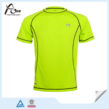 Großhandels-China-Gewohnheits-Entwurfs-leeres blaues Grün-T-Shirt